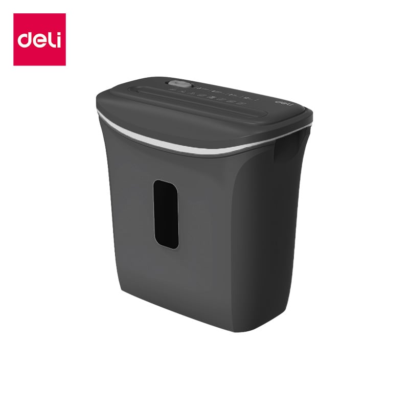เครื่องทำลายเอกสารอัตโนมัติ 12ลิตร DELI E9945-GR-01 สีเทาเข้ม_0